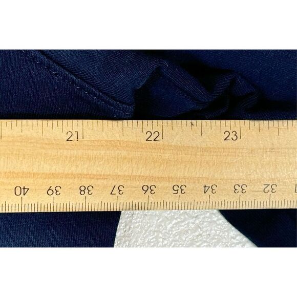 NWOT PATRICK ASSARAF PIMA STRETCH FLEECE QUARTER ZIP PULLOVER FITTED SWEATER M - Picture 13 of 13